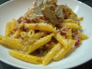 Carbonara di Carciofi